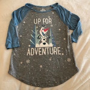 Girls Olaf shirt